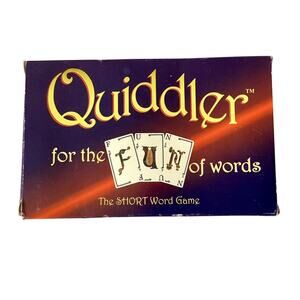 1998 Set Enterprises Quiddler Card Game